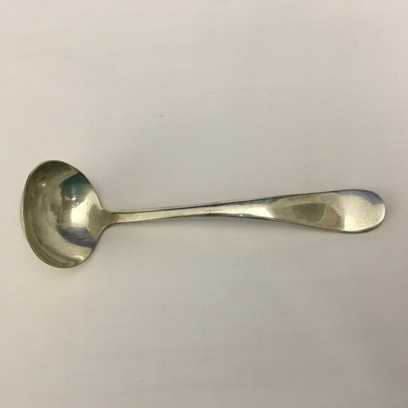 National Silver Co Silver Plate Gravy Ladle Spoon - Picture 8 of 11